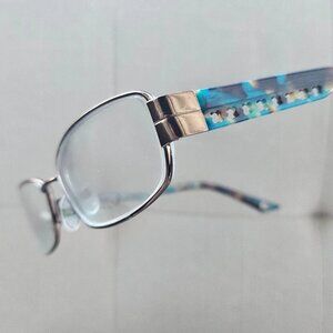 Liz Claiborne New York Women Glasse Frame Brown Tone Eyewear Eyeglasses L392